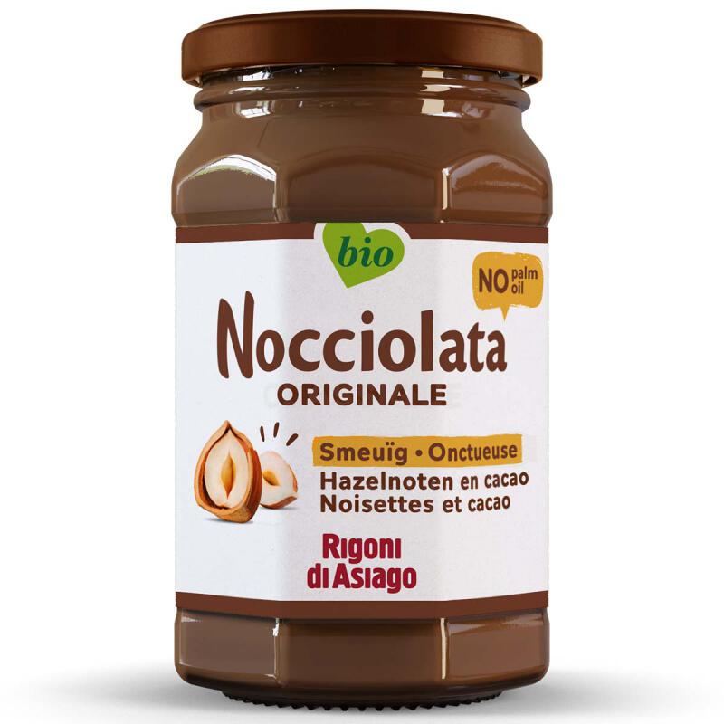 Cacao- en hazelnootpasta van Nocciolata, 6 x 250 g